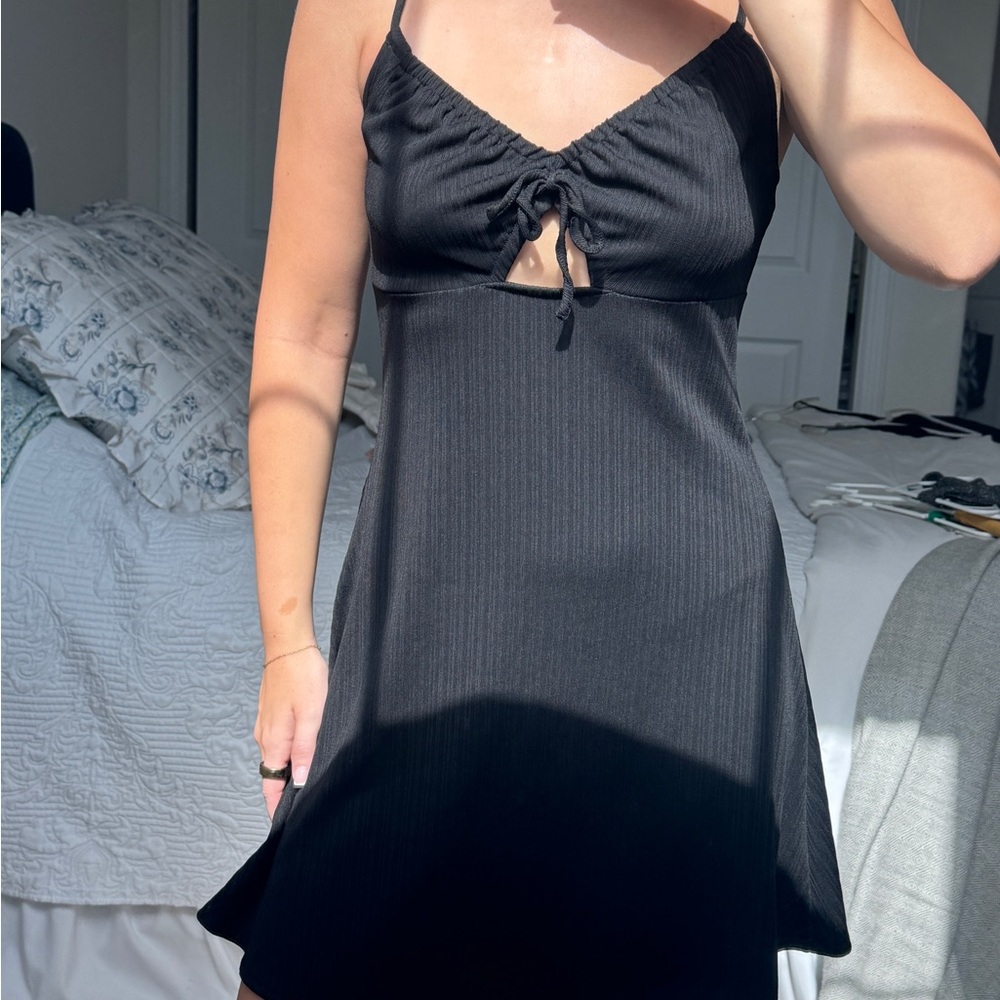 Nordstrom Black Mini Dress